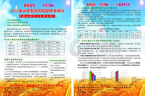 全小麥型分階段超級濃縮料